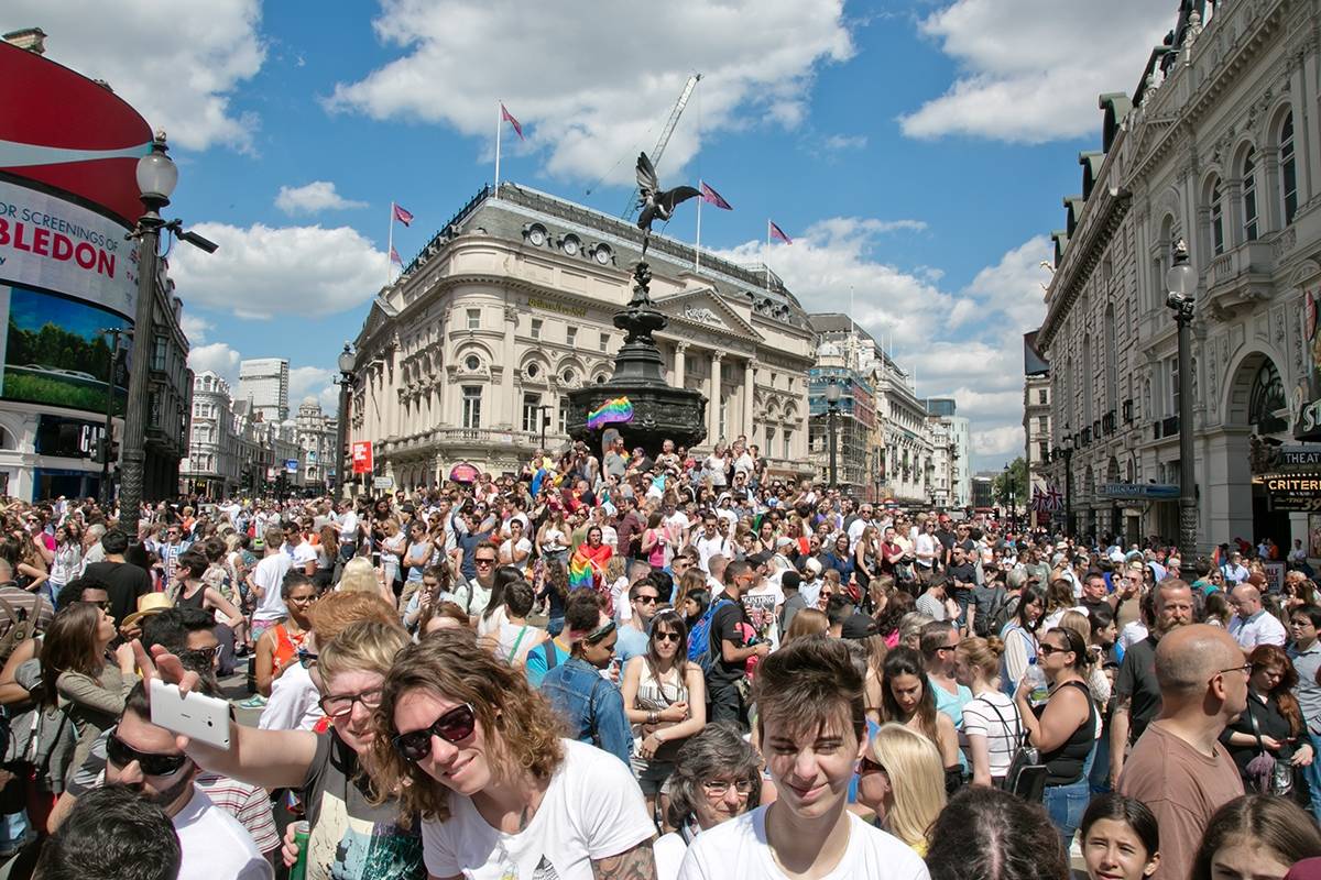 london first gay pride parade