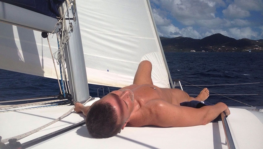 Gay nude sailing