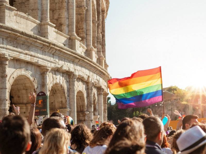 Uma lista de baldes gay para Roma: molto bene!