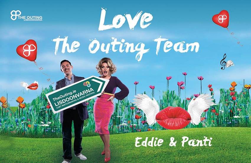 The Outing, the only LGBT matchmaking and music festival is Irish !