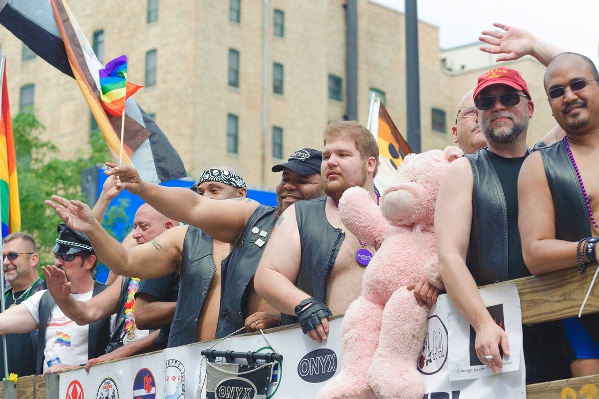 chicago bears gay pride logo