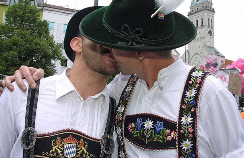 Gay Sunday à la fête de la bière à Munich