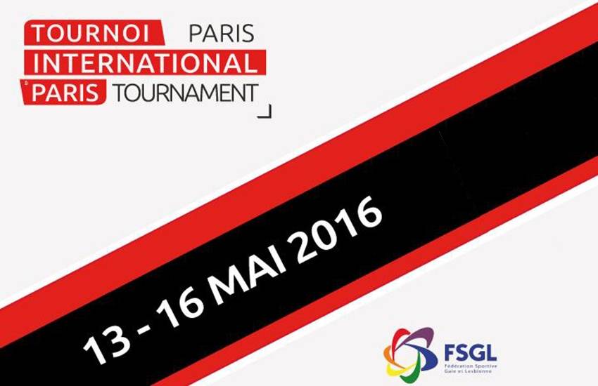 Sport gay : 13ème édition du Tournoi International de Paris du 13 au 16 mai