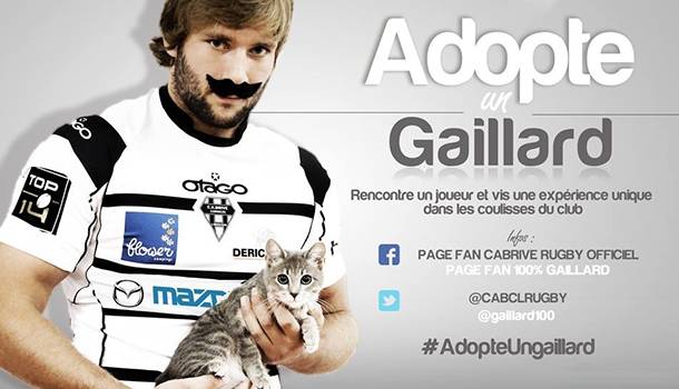 Adopt a Rugby Player, Brive's very friendly campaign
