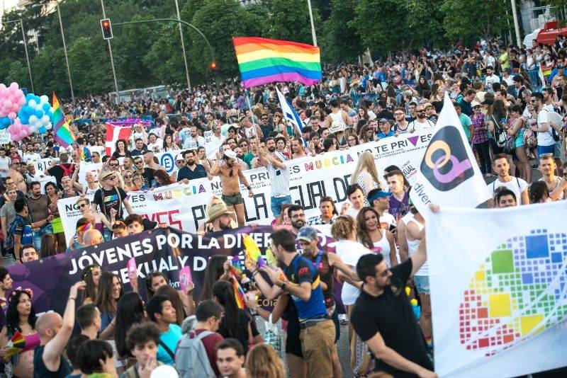 Madrid Pride Parade LGTBI