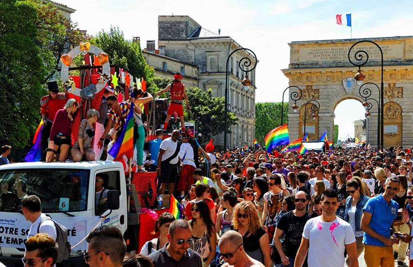 Orgullo Gay La marcha de Montpellier celebra su 20º aniversario