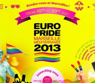 ¡Europride 2013 en Marsella dentro de 4 meses!