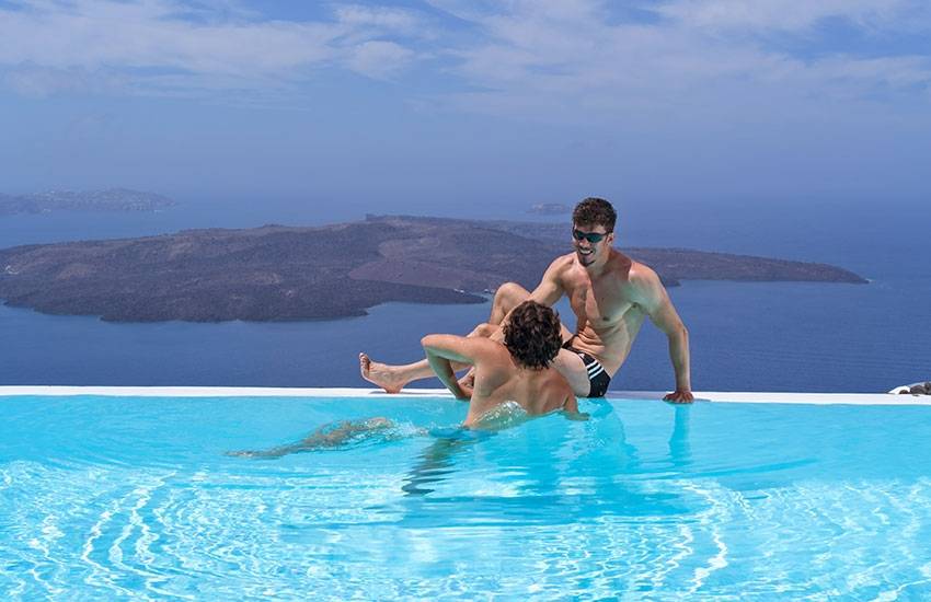 Santorini, the next big Gay Honeymoon Destination