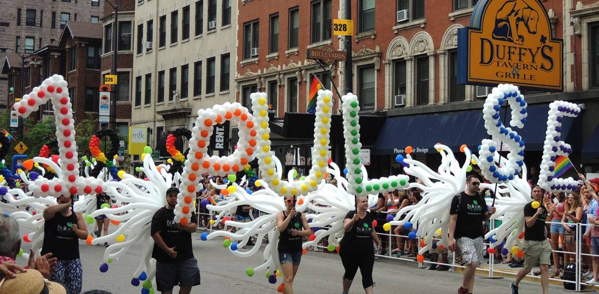 what time is the gay pride parade in chicago