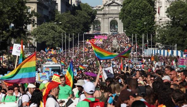 Il gay pride di Madrid cambia il suo percorso