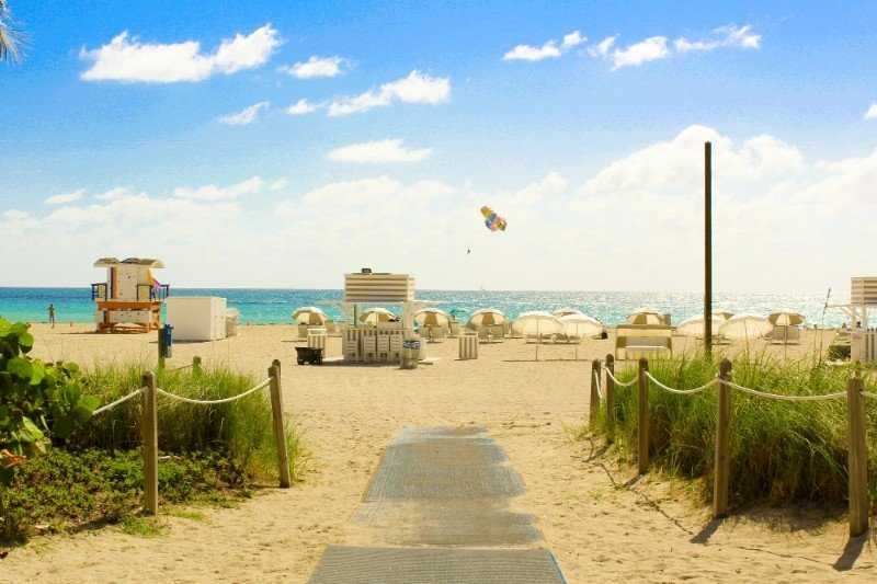 South Beach's 12th Street Beach, Miami Beach